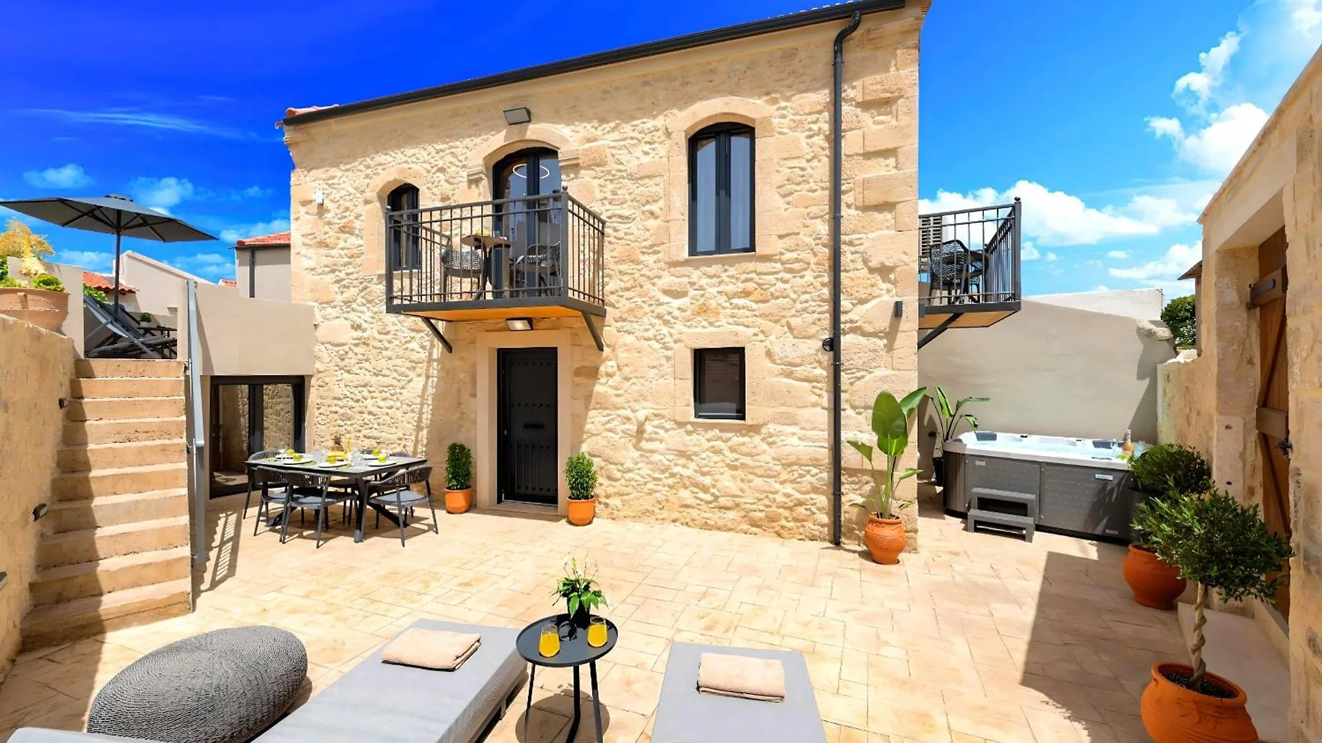 Roustico Luxury Villa Heated Whirpool Rethymno
